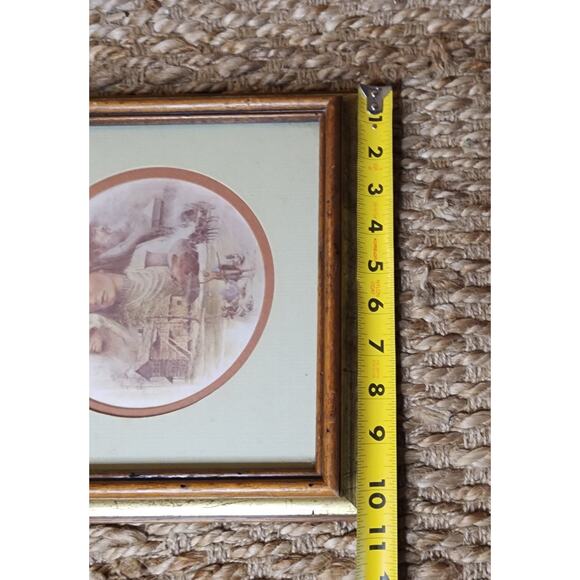 Ben Hampton Signed 1976 Print Nancy Ward Cherokee Nation Native American Art - Picture 4 of 5